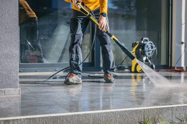 Garage Pressure Washing
